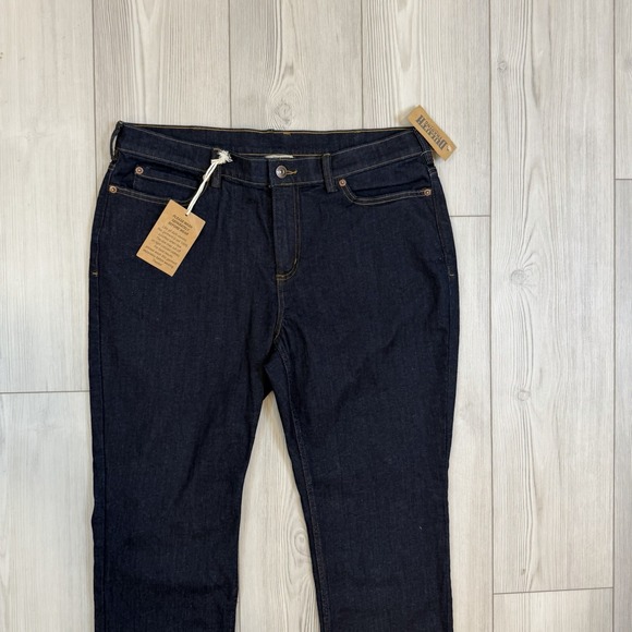 NWT Duluth Trading DuluthFlex Daily Denim Slim Leg Jeans Womens 14x31 - Picture 2 of 11